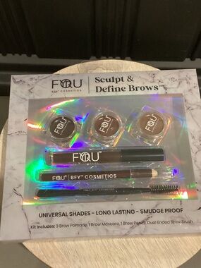 BFY Cosmetics Sculpt & Define Brows Kit - Brown